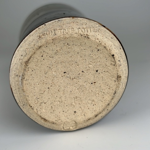 John Glick Plum Tree Pottery Vase - Picture 6 of 9